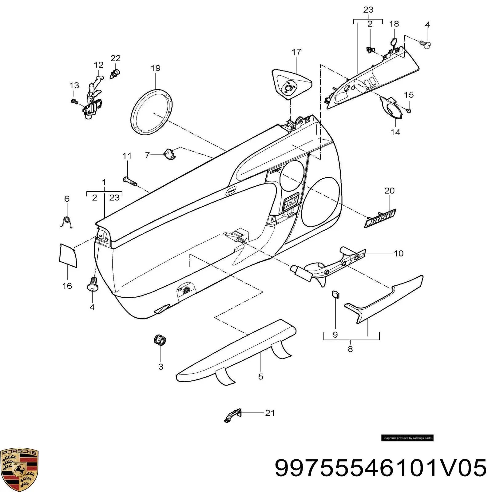 99755546101V05 Porsche 
