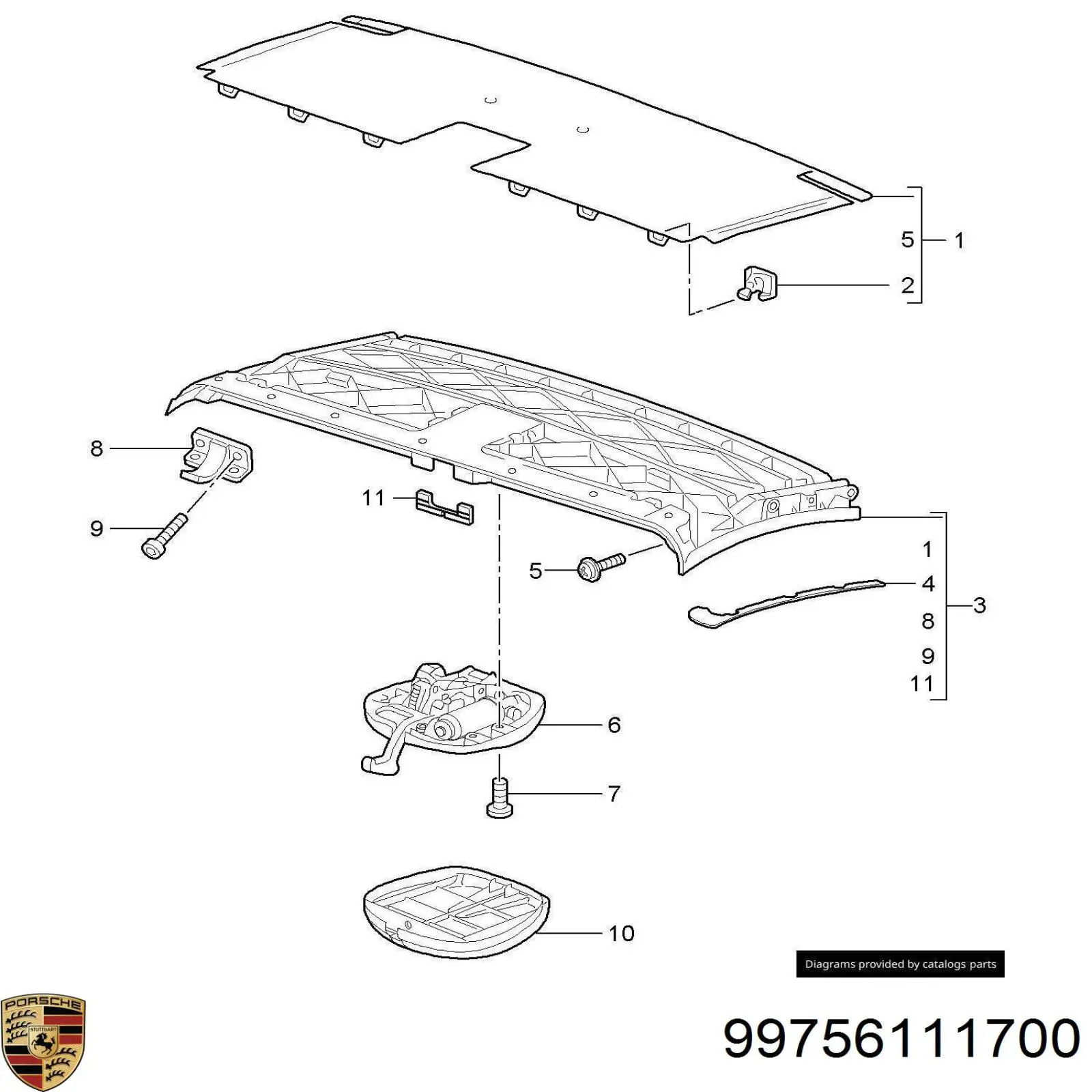 99756111700 Porsche 