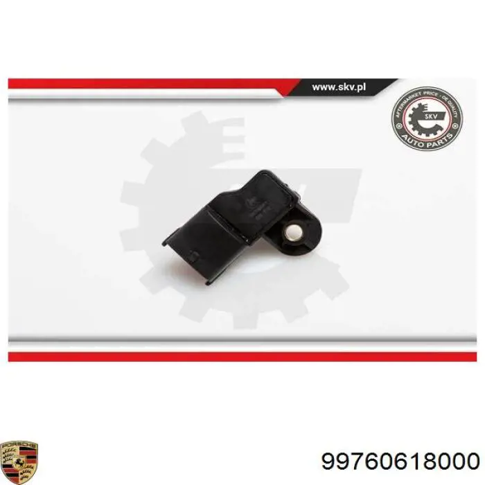99760618000 Porsche Датчик наддува