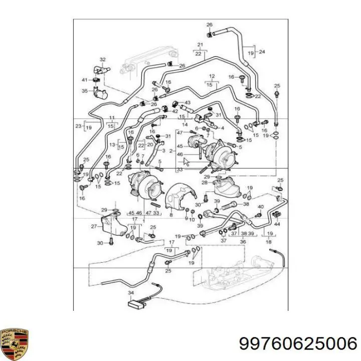 99760625007 Porsche 