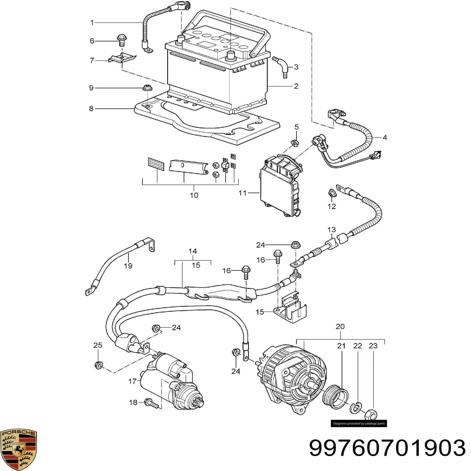99760701903 Porsche 