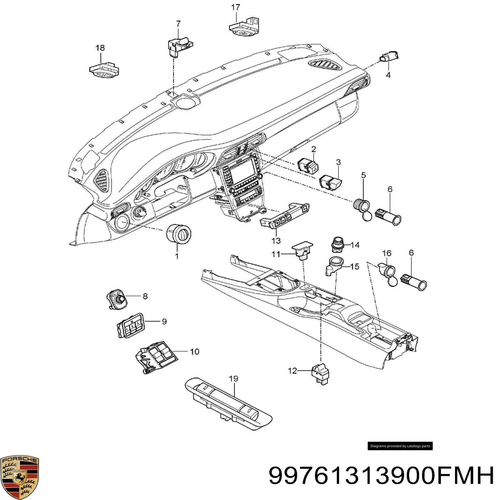 99761313900FMH Porsche 