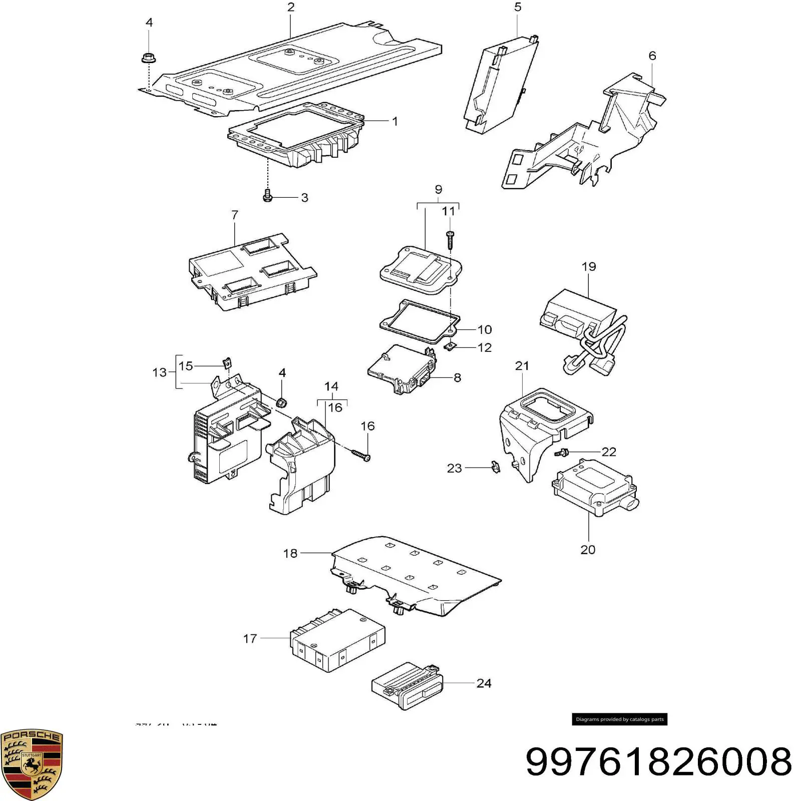  Porsche 99761826008 ціна, від 767.72 USD