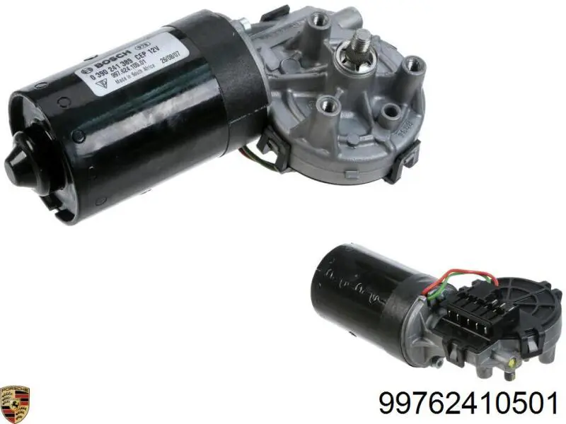 Купити 99762410501 Porsche Мотор трапеції склоочисника