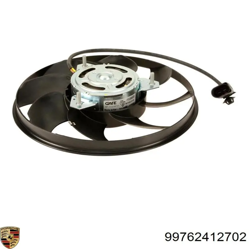 Вентилятор радіатора Porsche 99762412702 ціна, від 596.85 USD