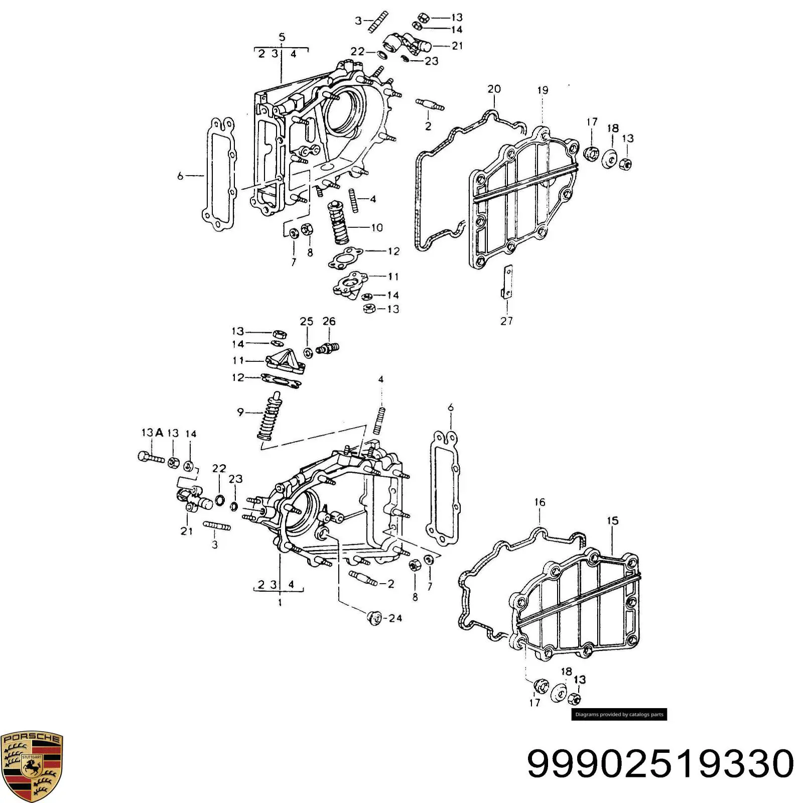 Купити 99902519330 Porsche 