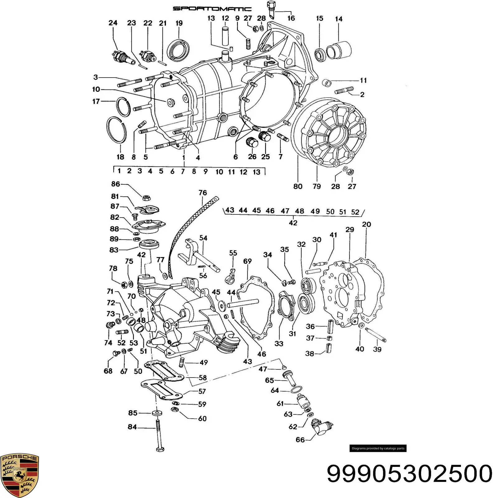  99905302500 Porsche