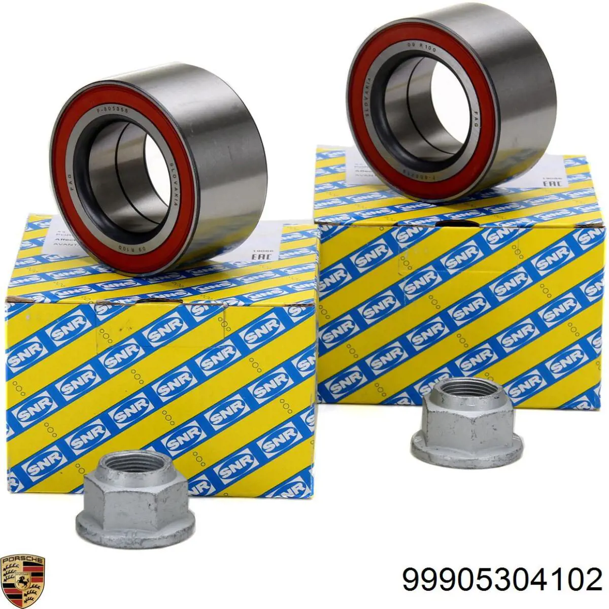 99905304102 Porsche Підшипник маточини передньої