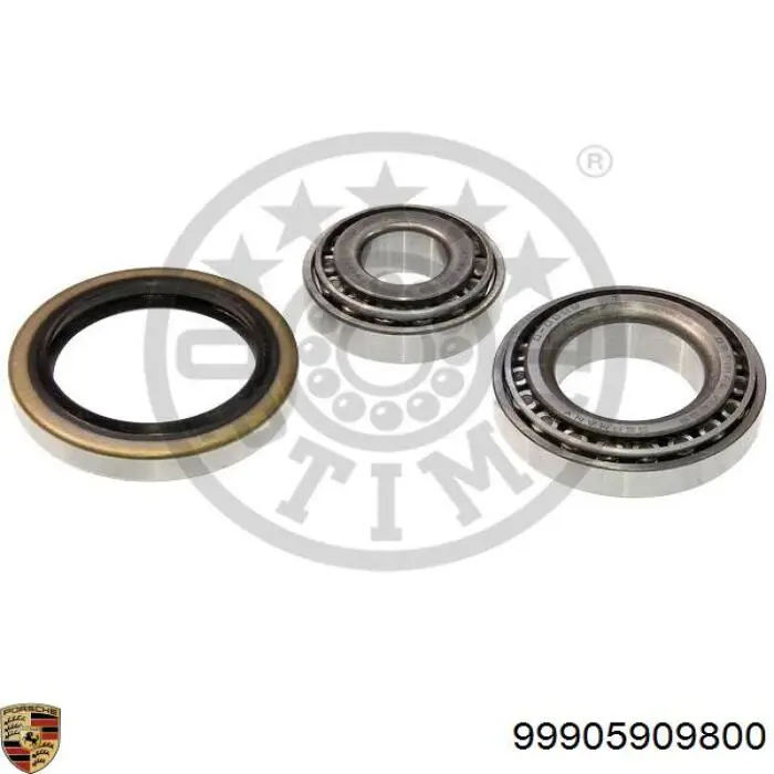 Купити 99905909800 Porsche Підшипник маточини передньої, внутрішній