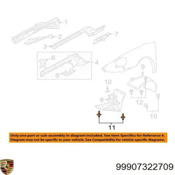 99907322709 Porsche 