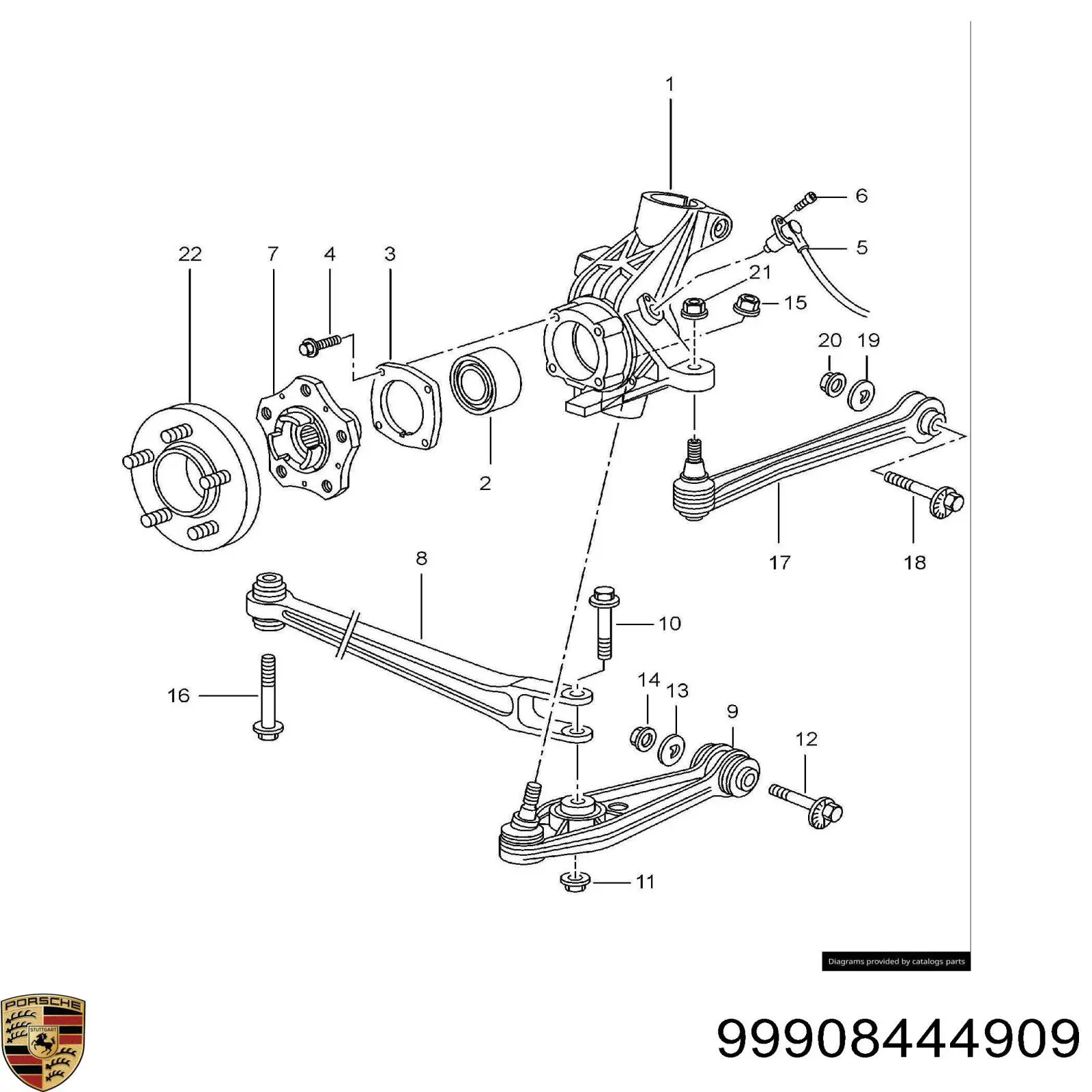  Porsche 99908444909 ціна, від 2.74 USD