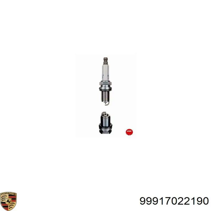 Свічки автомобільні Porsche 99917022190 ціна, від 12.71 USD