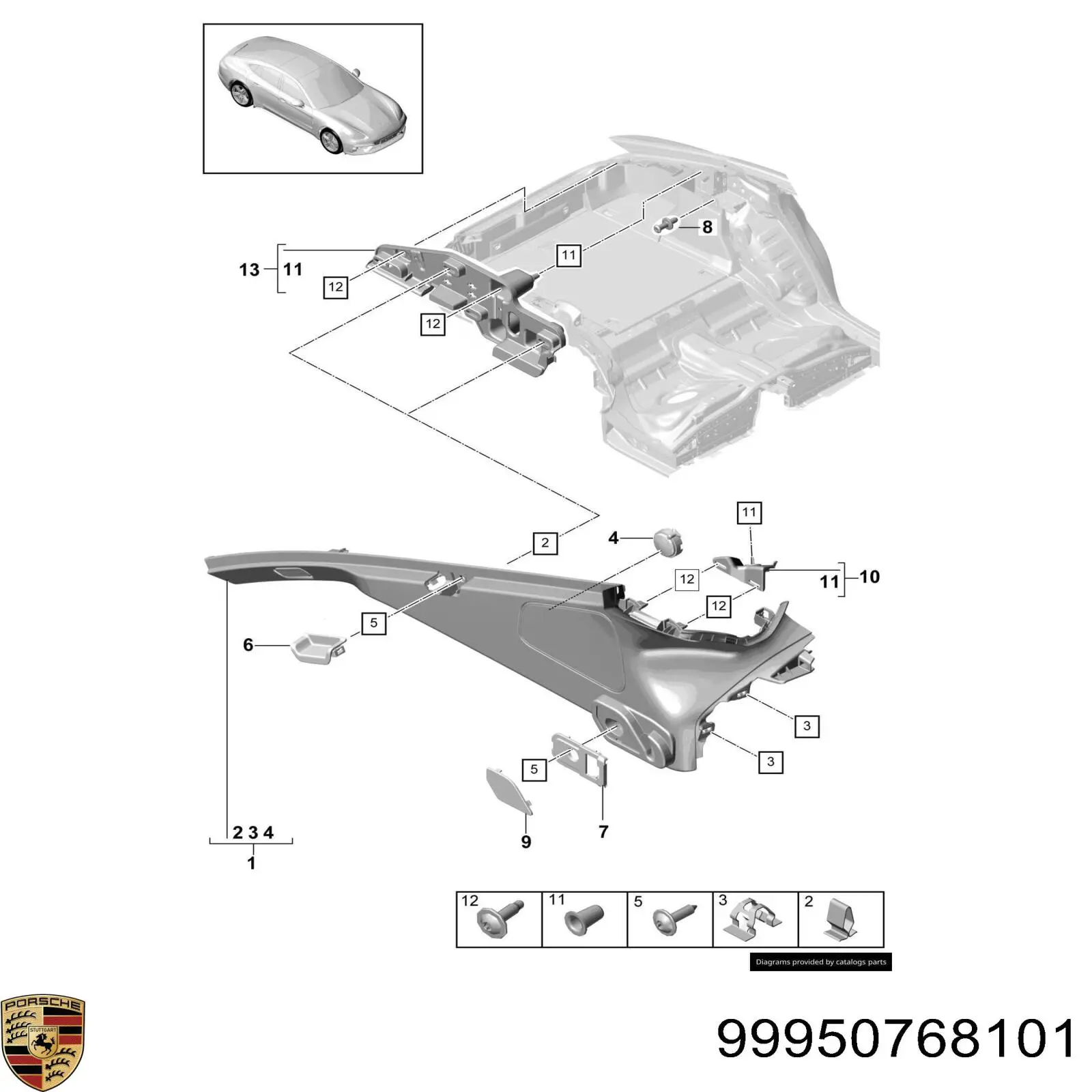 99950768101 Porsche 