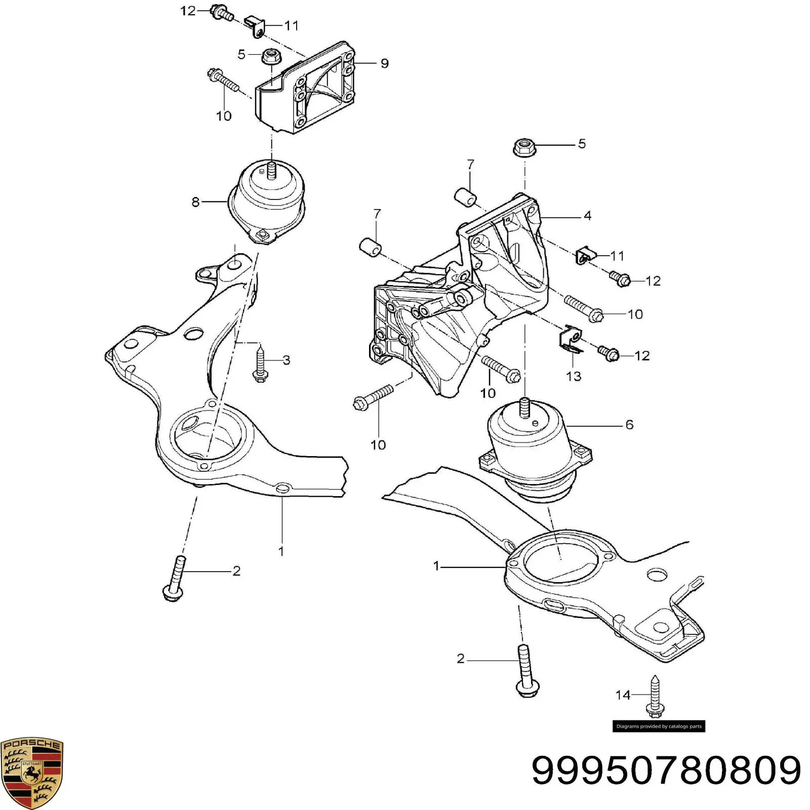 A0009910271 Mercedes Кріплення бокового молдинга