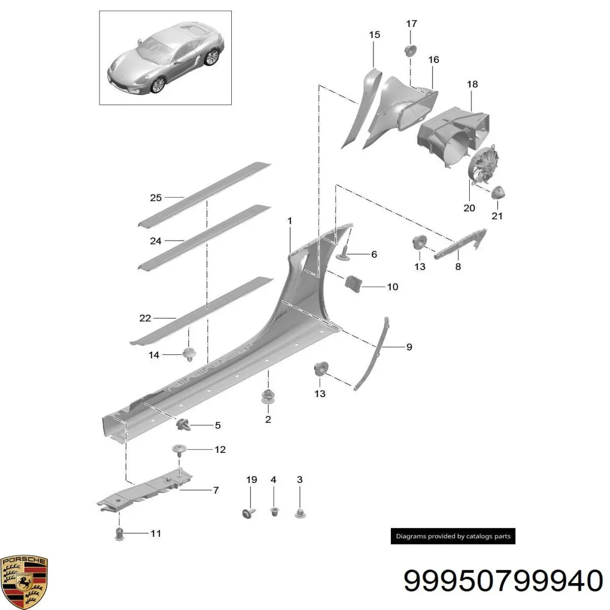 99950799940 Porsche 
