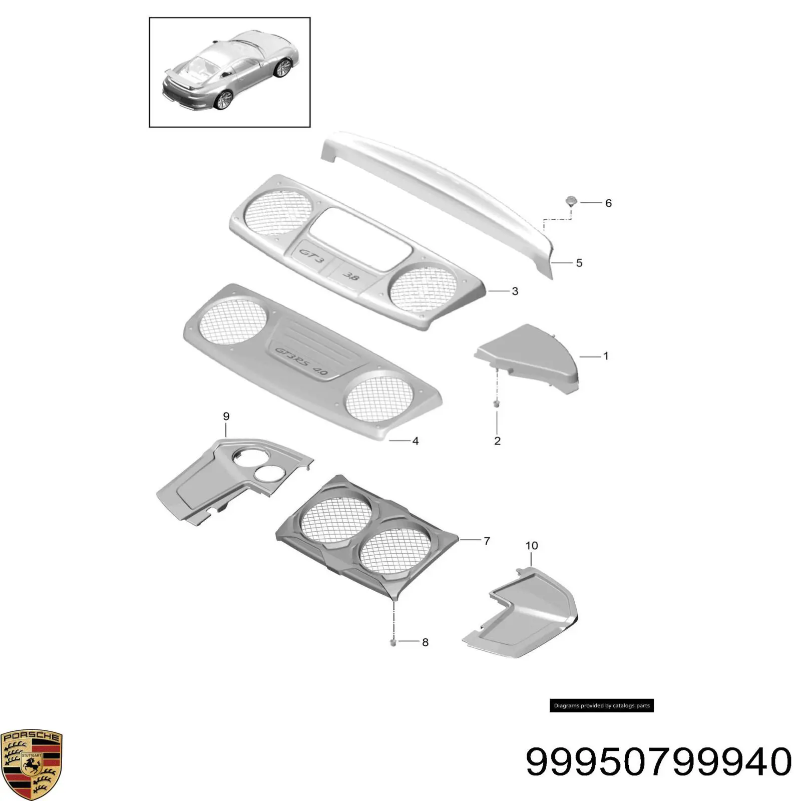  Porsche 99950799940 ціна, від 12.67 USD