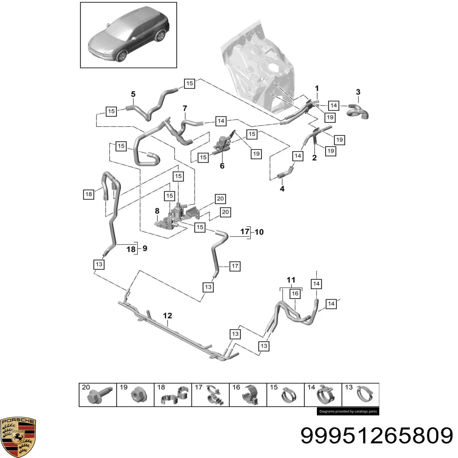  99951265809 Porsche