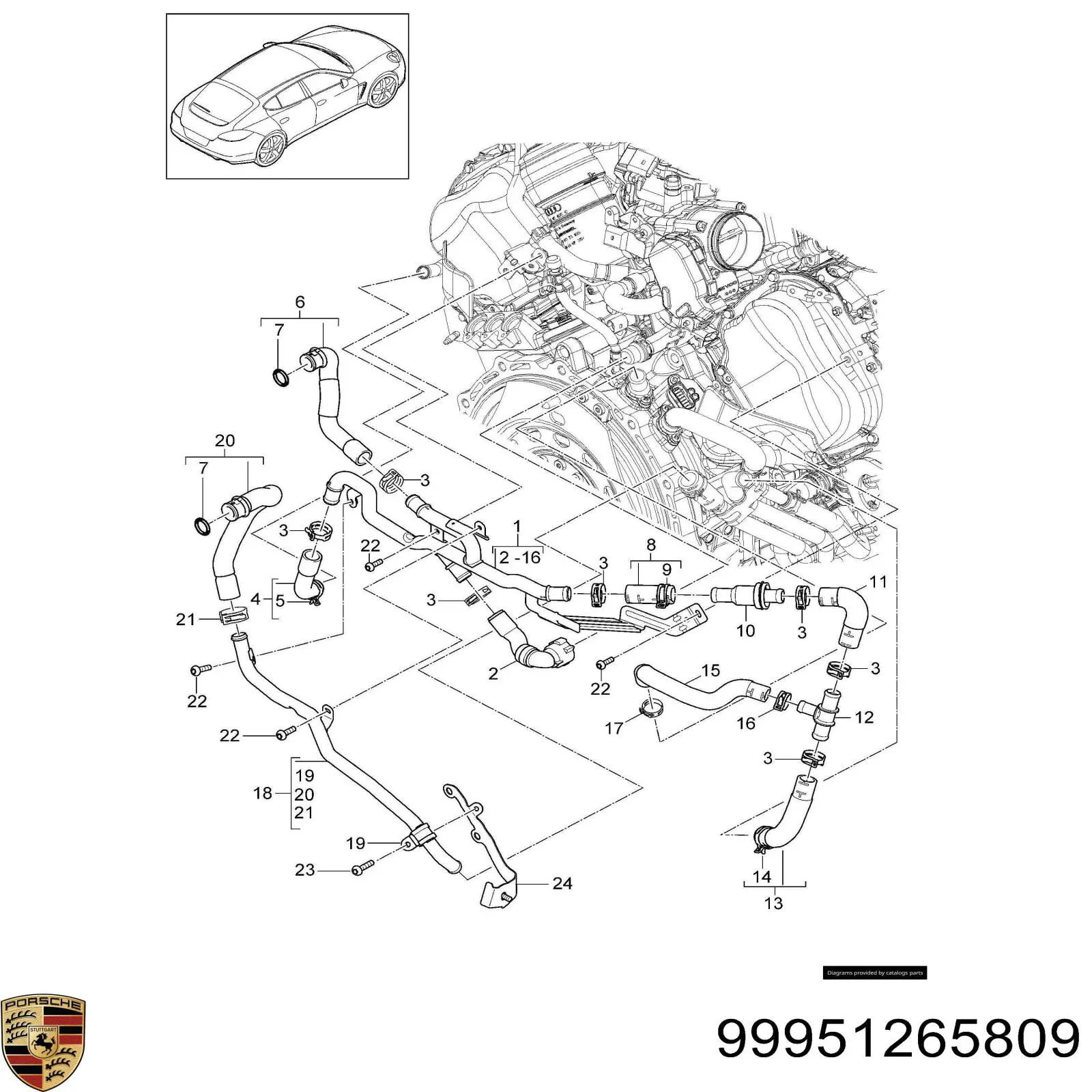  Porsche 99951265809