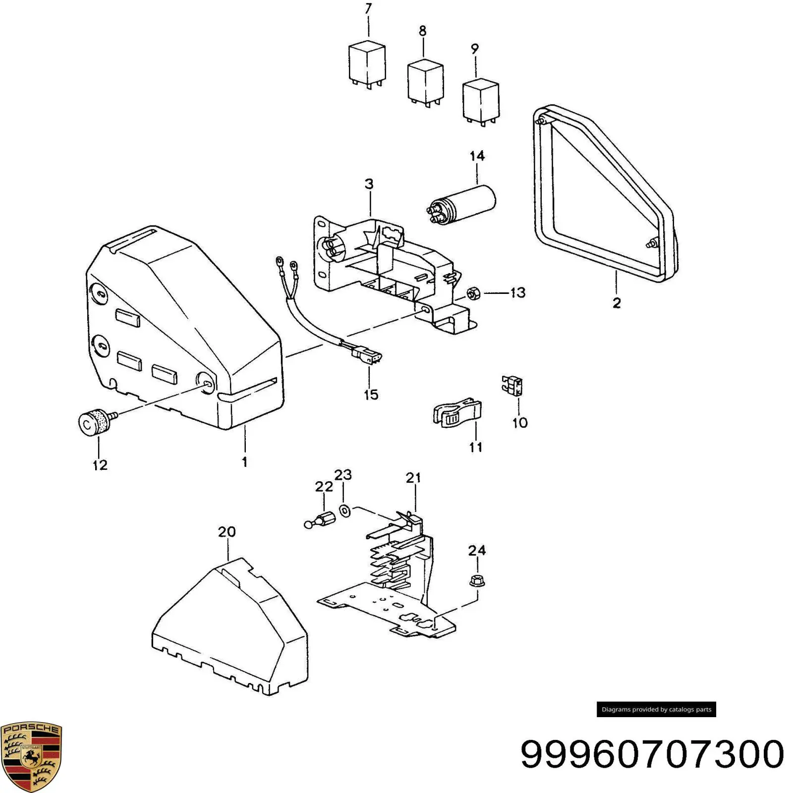 99960707300 Porsche 