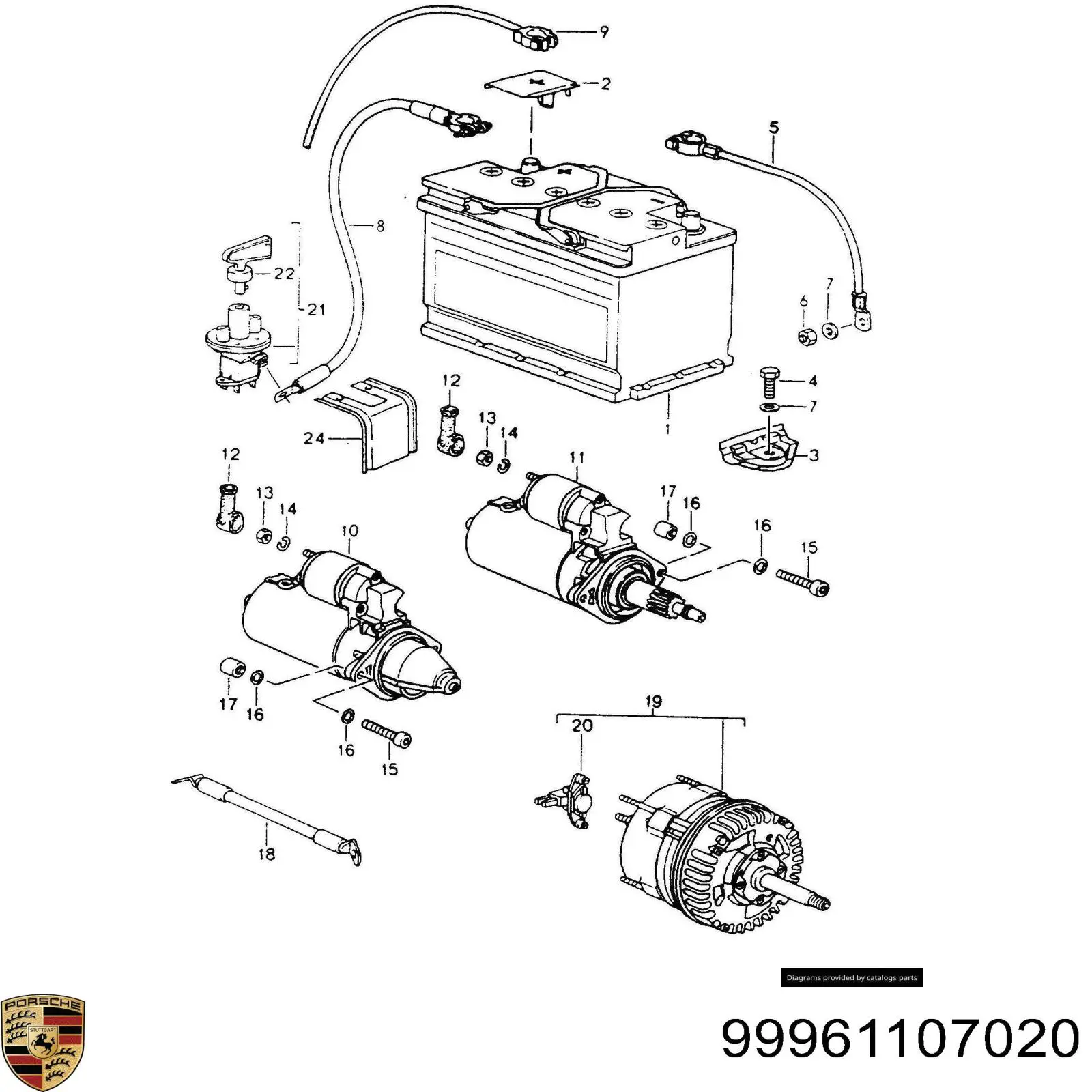  99961107020 Porsche