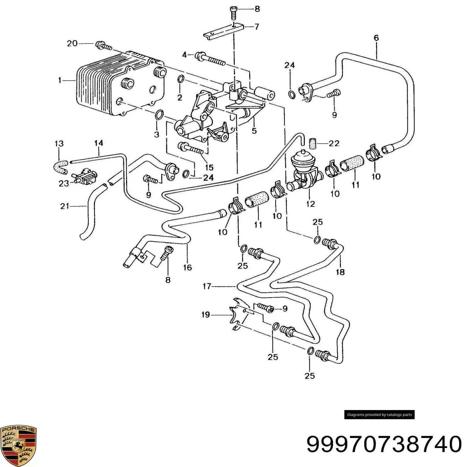  Porsche 99970738740 ціна, від 1.14 USD