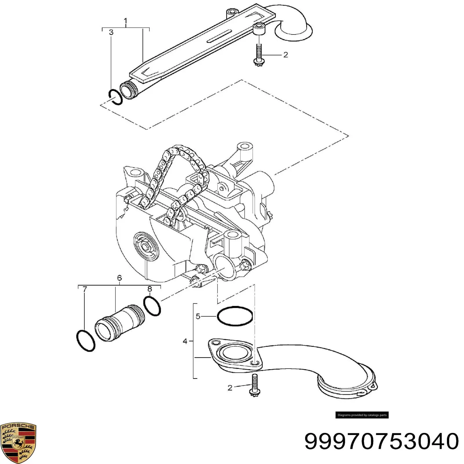  99970753040 Porsche