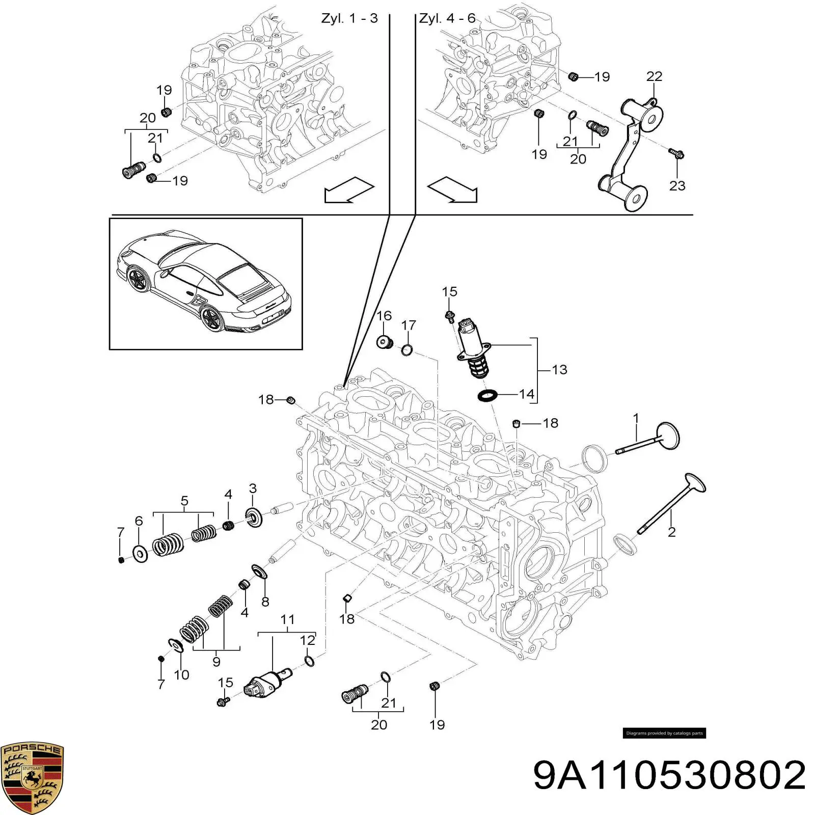  Porsche 9A110530802 ціна, від 163.39 USD