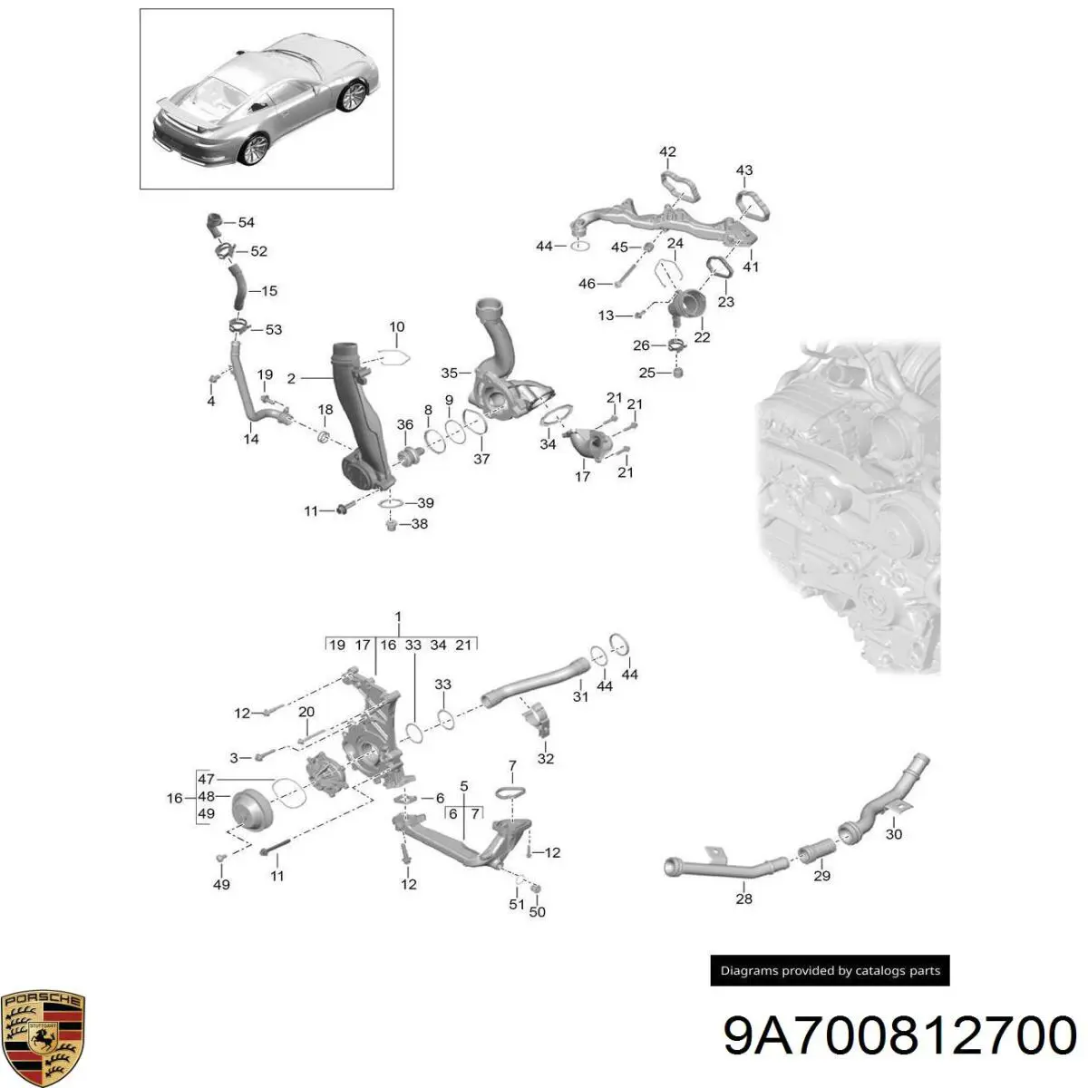  Porsche 9A700812700 ціна, від 1.67 USD