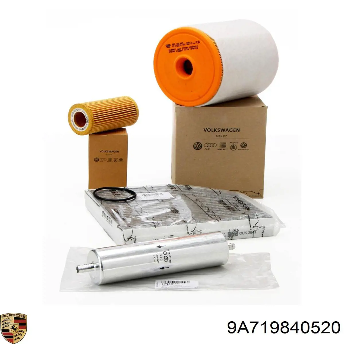 Купити 9A719840520 Porsche Фільтр очищення масла відцентровий