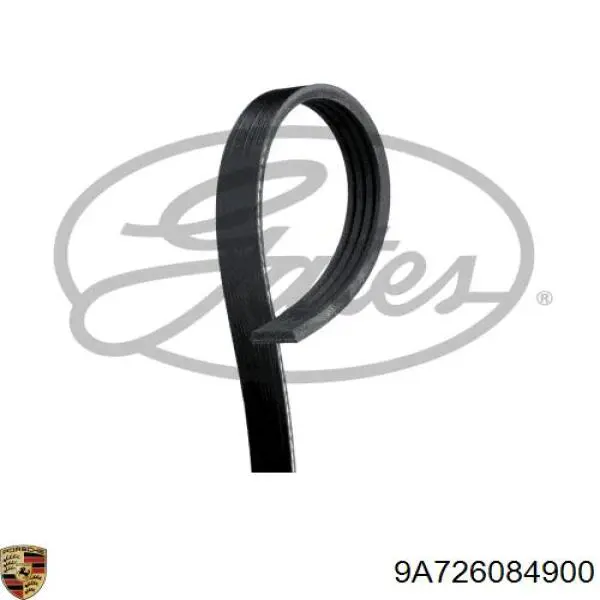 Клиновий ремінь Porsche 9A726084900 ціна, від 7.08 USD