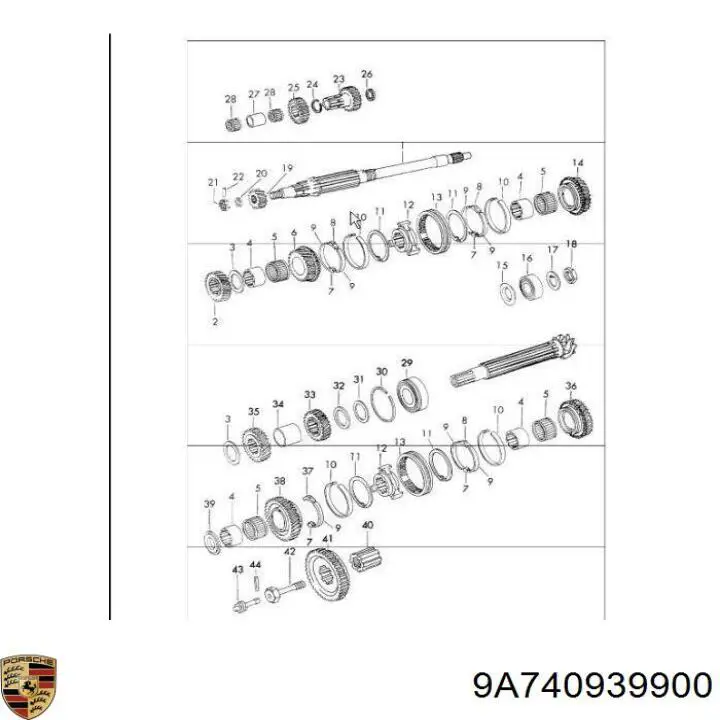  Porsche 9A740939900 ціна, від 25.25 USD
