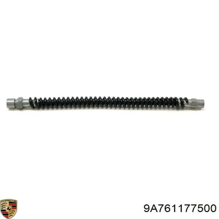 9A761177500 Porsche Гнучка гальмівна трубка передня