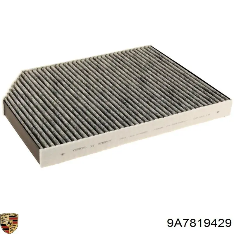 Фільтр повітряний обігрівача Porsche 9A7819429 ціна, від 40.11 USD
