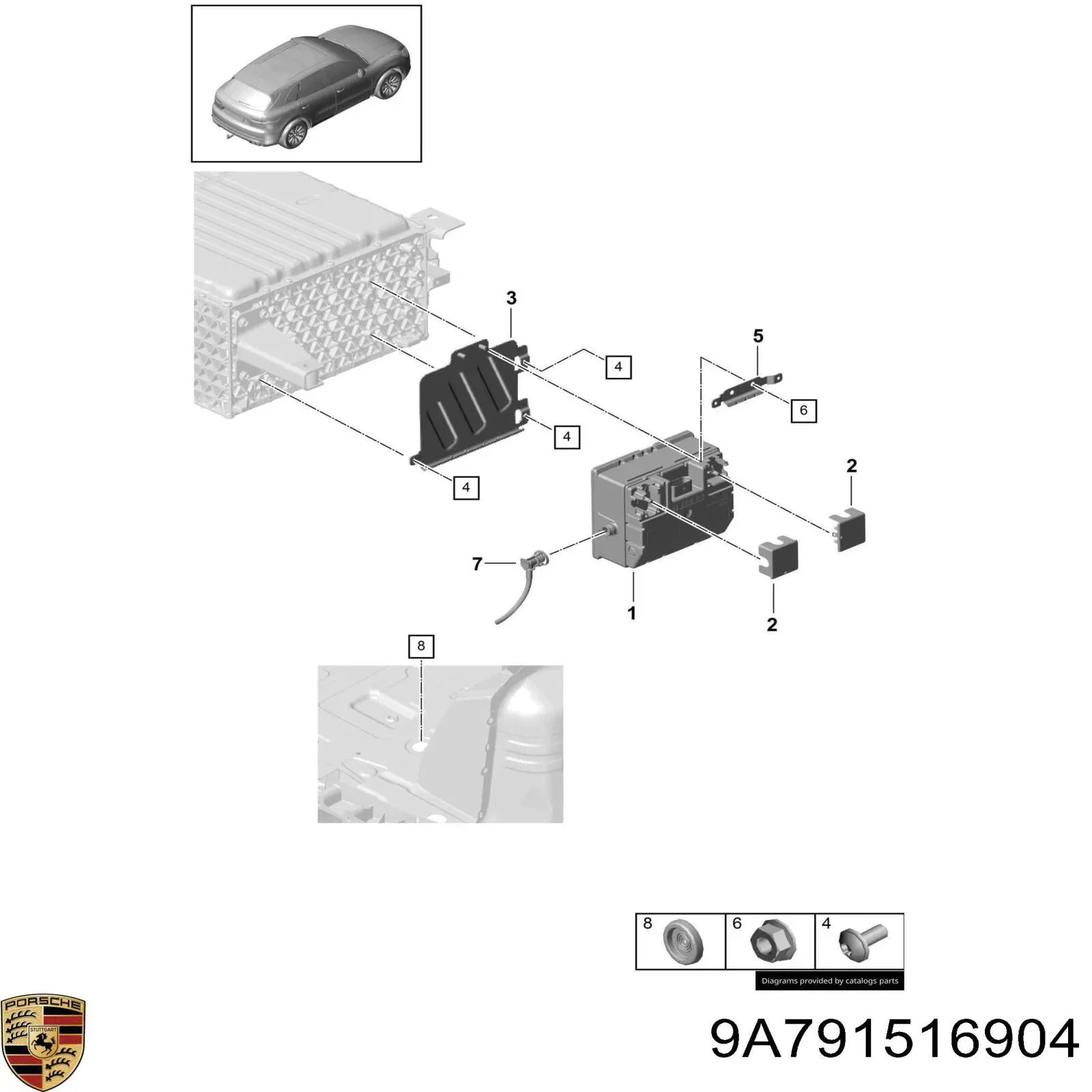  9A791516904 Porsche