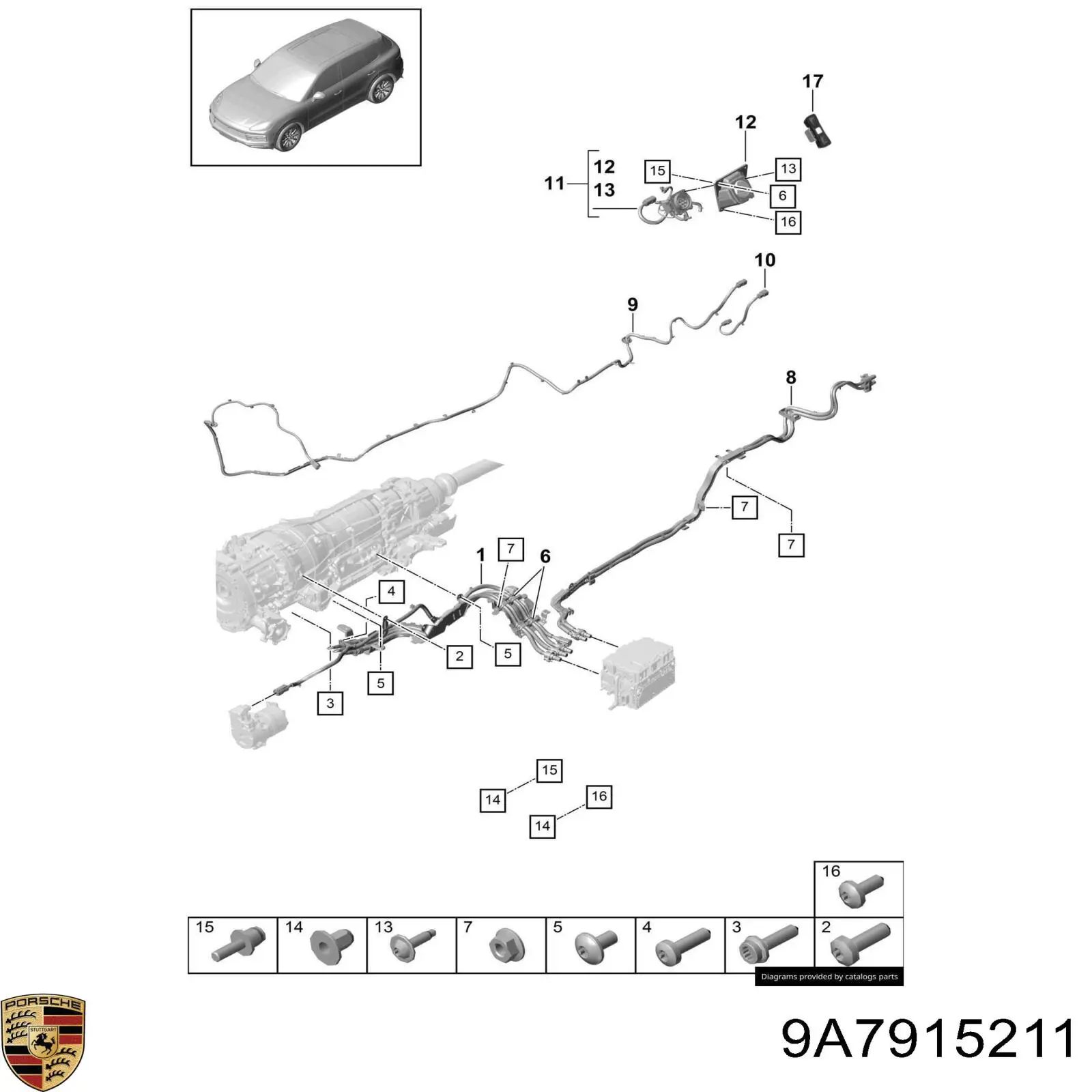 9A7915211 Porsche 