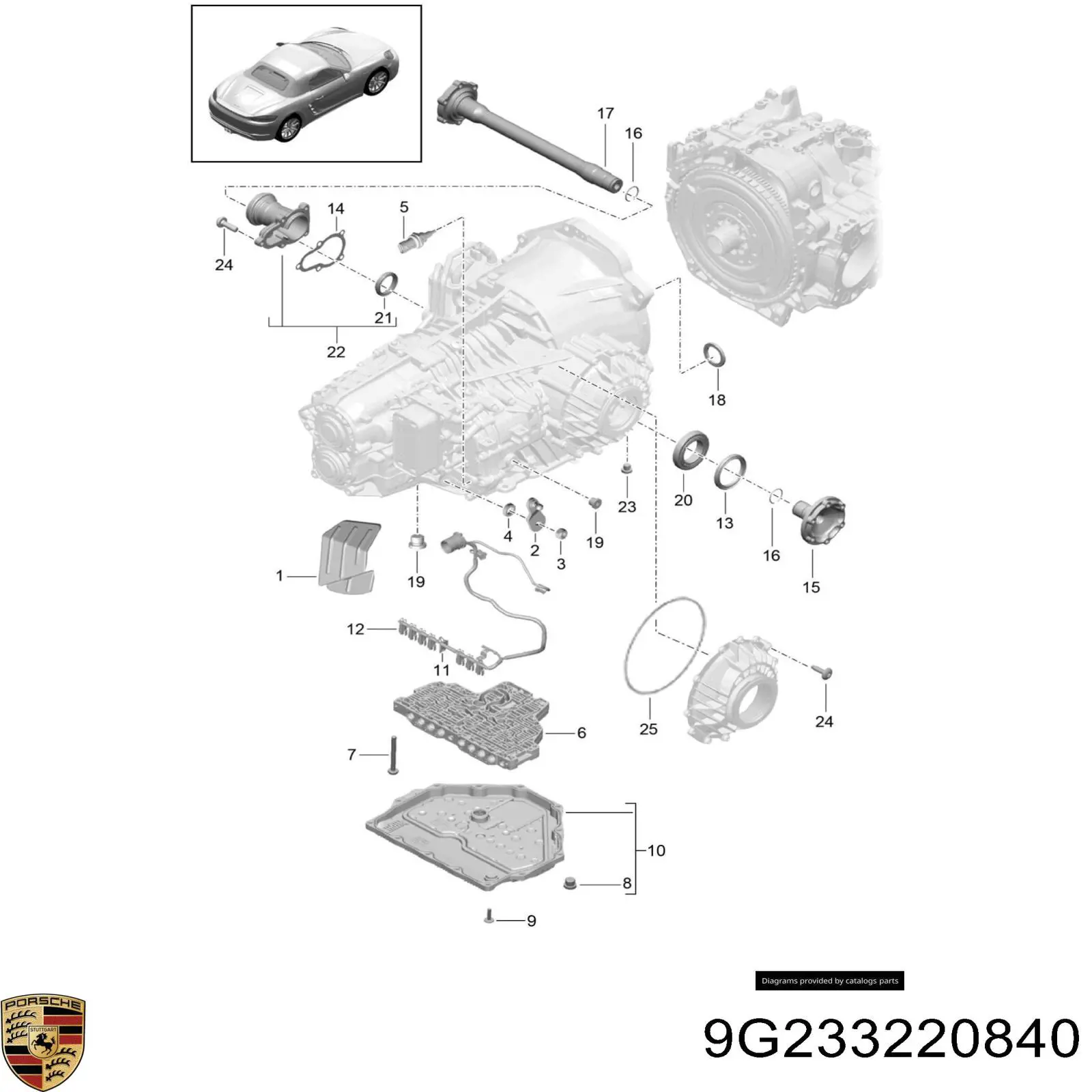 9G233220840 Porsche 