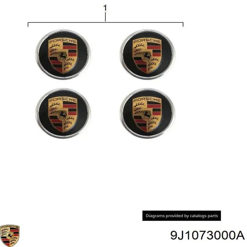 Купити 9J1073000A Porsche 