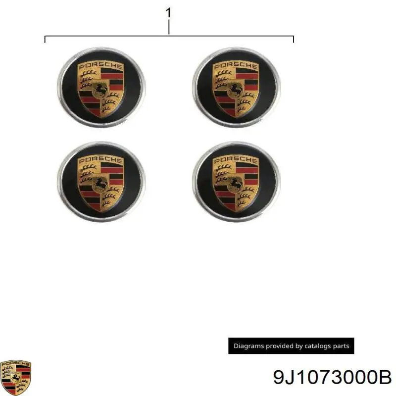  9J1073000B Porsche
