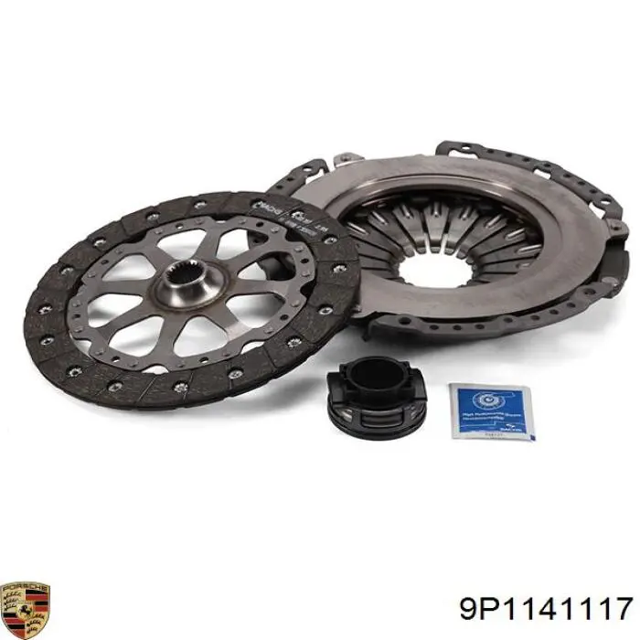 Корзина зчеплення 9P1141117 Porsche