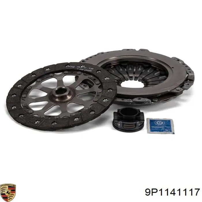 9P1141117 Porsche Натискний диск зчеплення