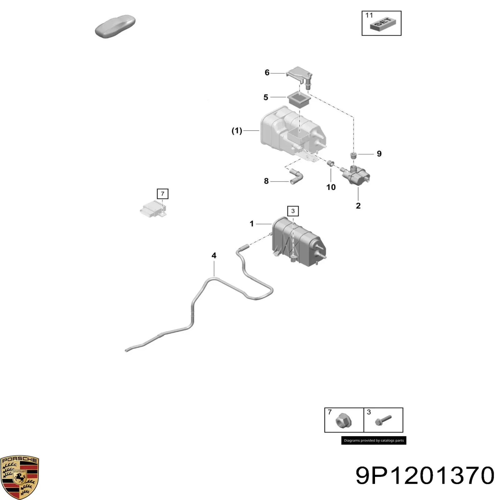 9P1201370 Porsche 