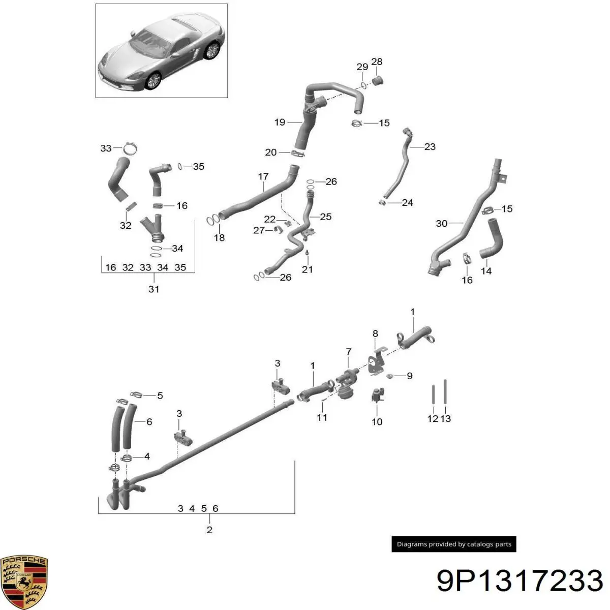  VAG 9P1317233 ціна, від 112.26 USD