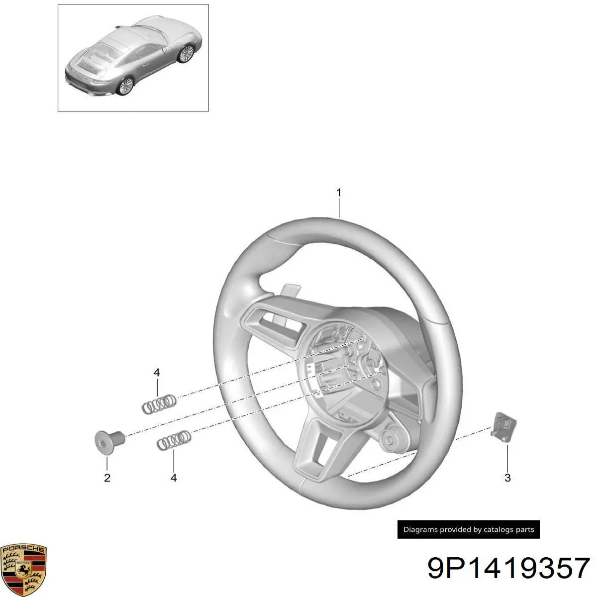  9P1419357 Porsche