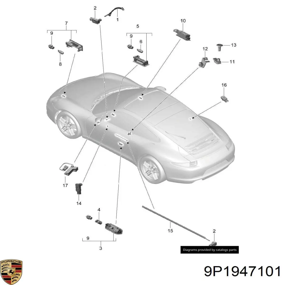  99163213700 Porsche