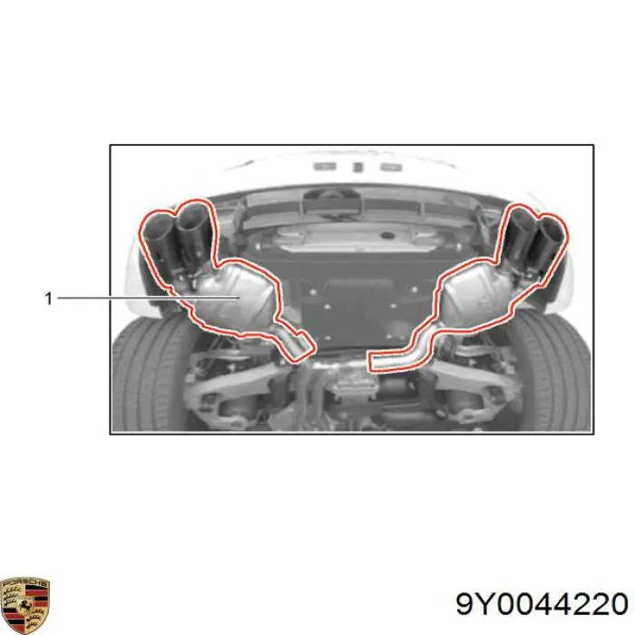 9Y0044220 Porsche 