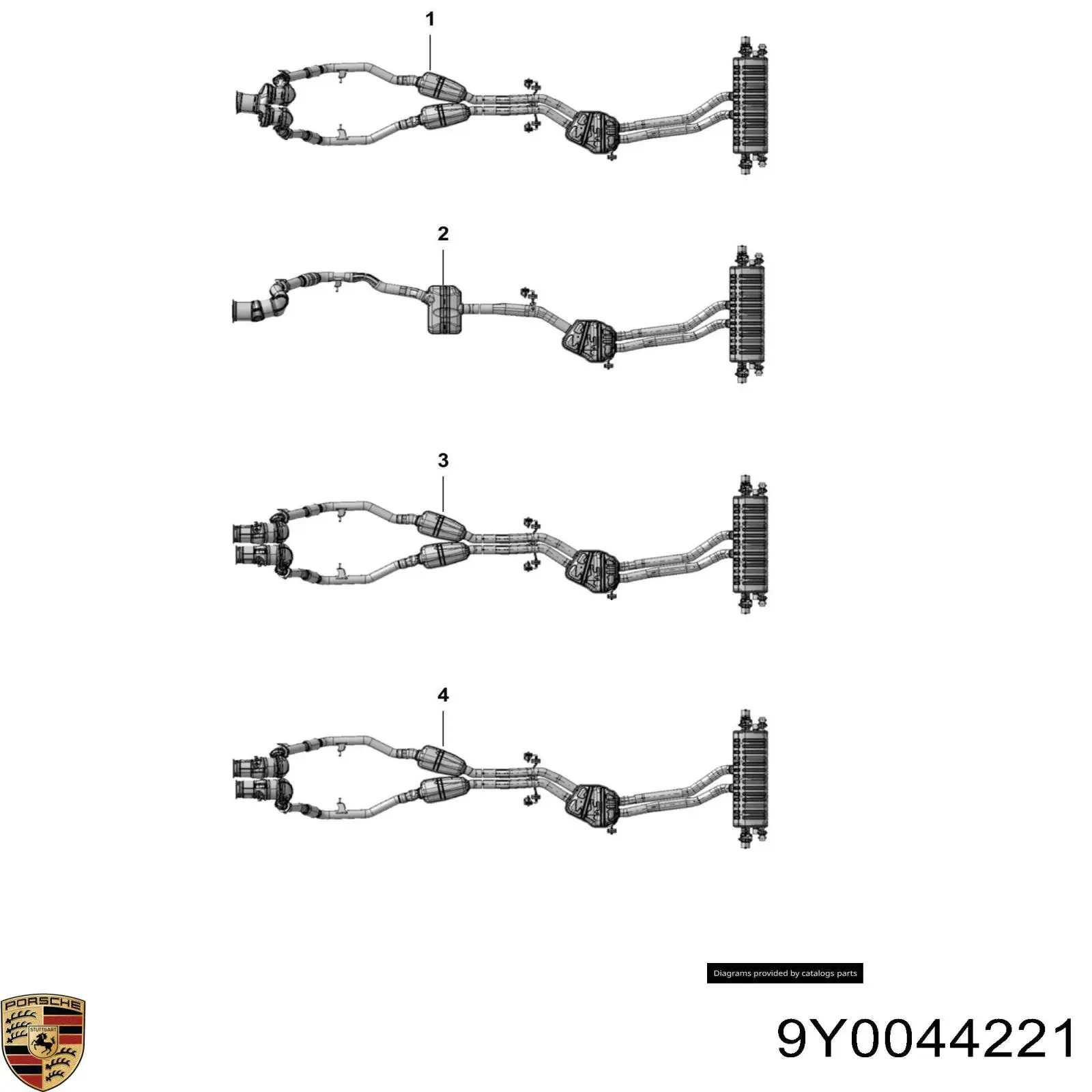 9Y0044221 Porsche 