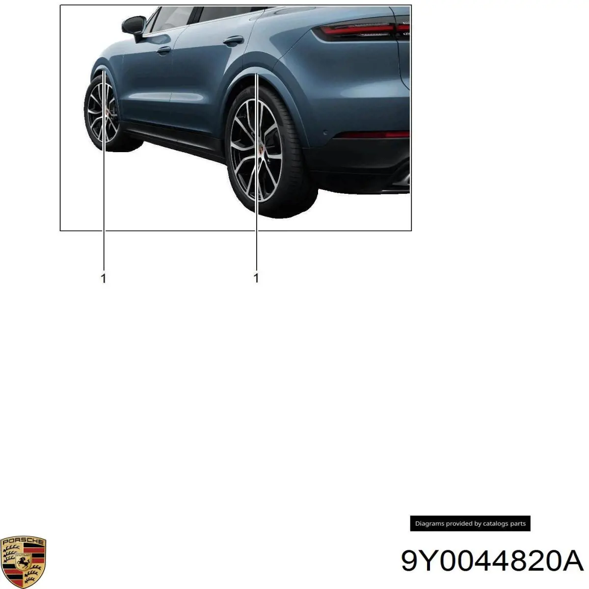 9Y0044820A Porsche 