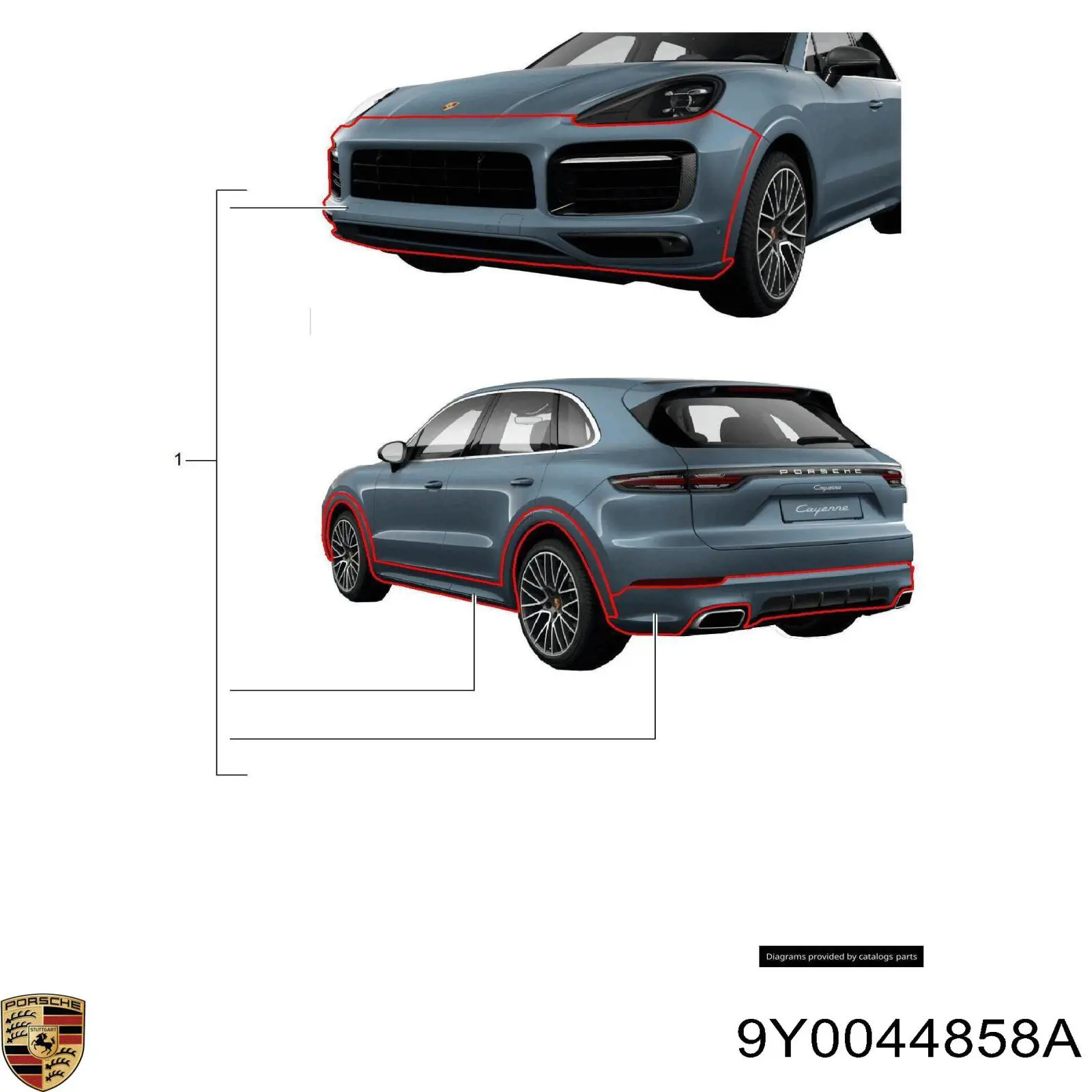 9Y0044858A Porsche 