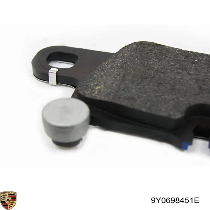 9Y0698451E Porsche Колодки гальмівні задні, дискові