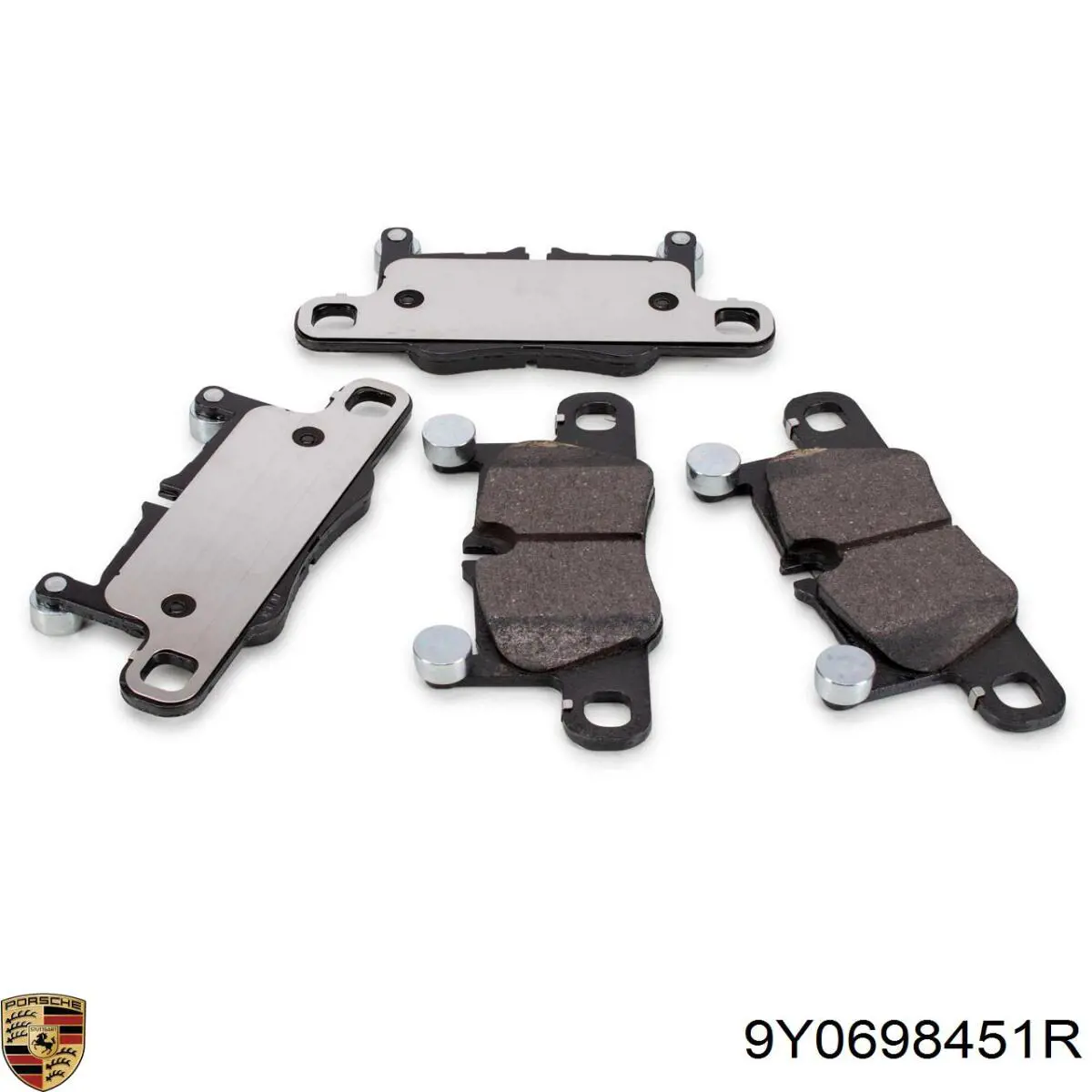 Задні гальмівні колодки Porsche 9Y0698451R ціна, від 63.81 USD